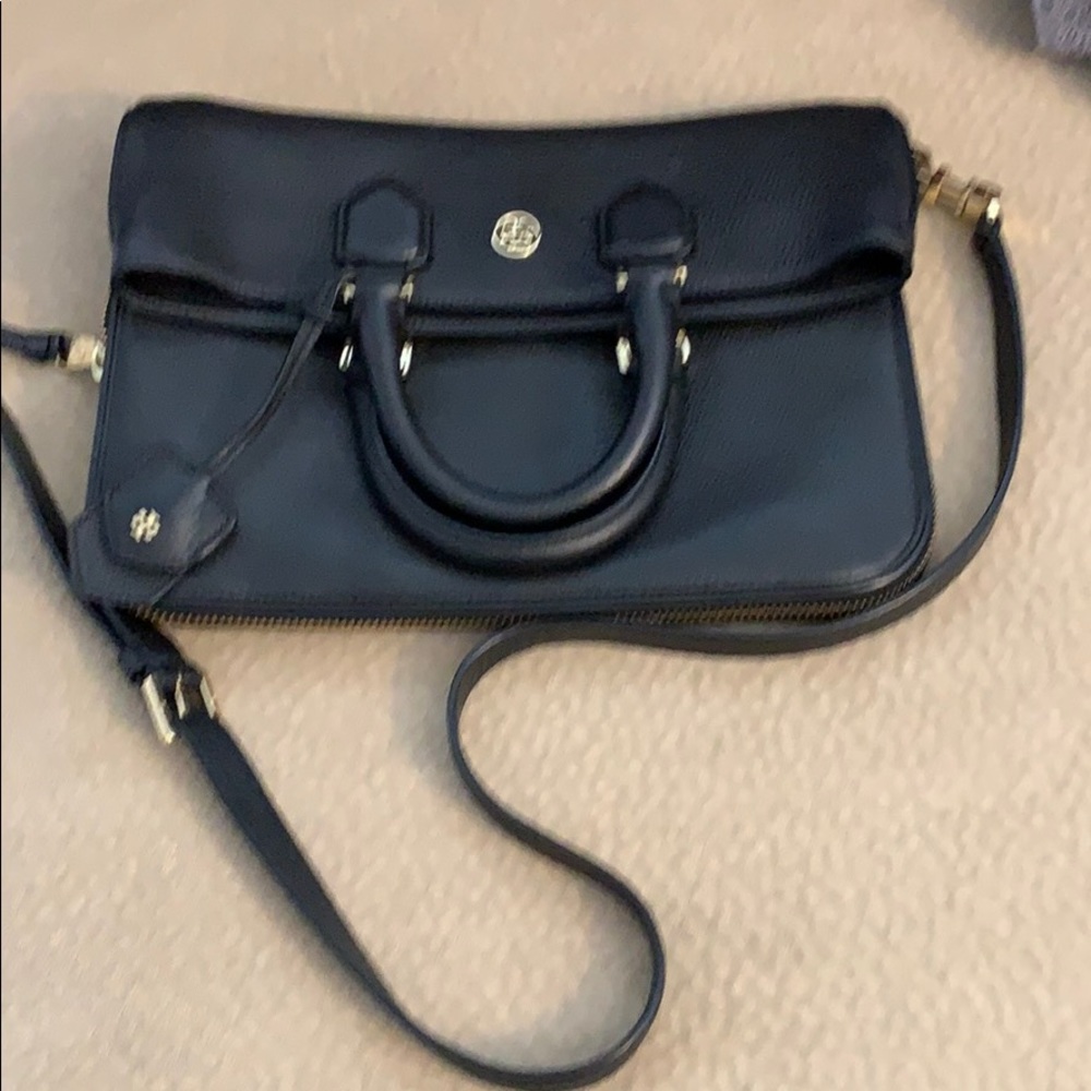 Tory Burch Robinson foldover messenger